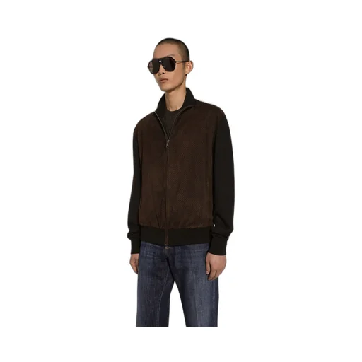 High Neck Zipped Jacket