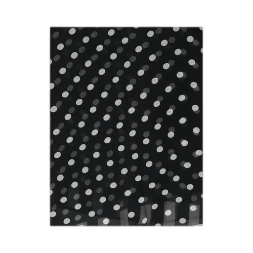 Polka-Dot Silk Scarf