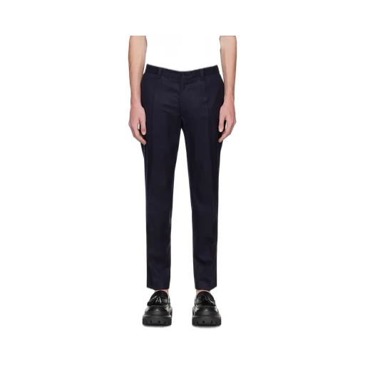 Straight-Leg Virgin Wool Trousers