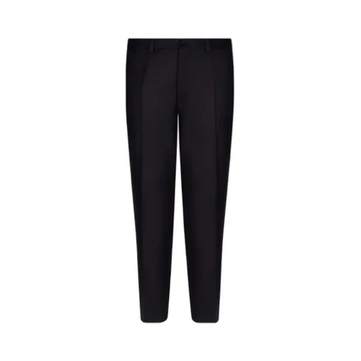 Straight-Leg Virgin Wool Trousers