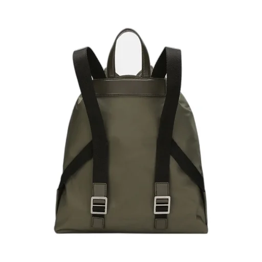 Logo Printed Drawstring Backpack