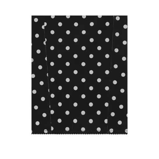 Polka-Dot Printed Midi Marquisette Pencil Skirt