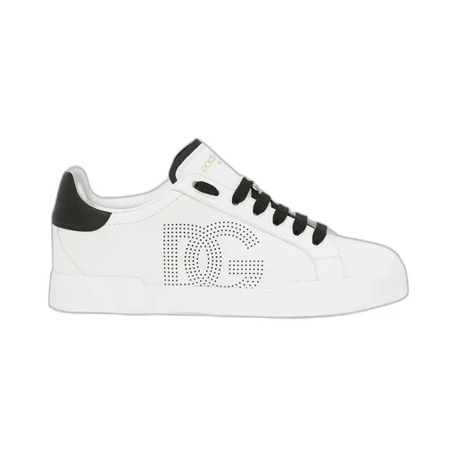 Portofino Dg Logo Perforated Sneakers