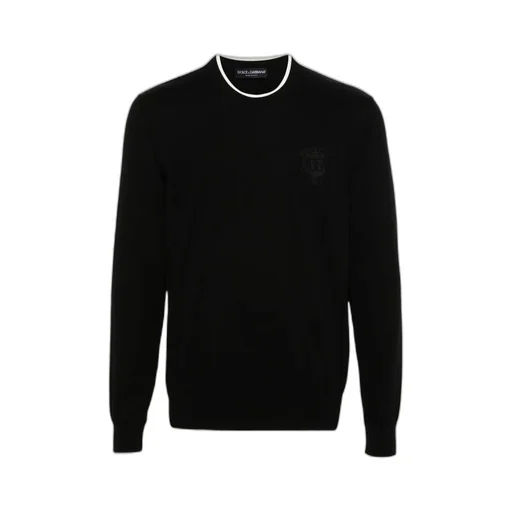 Logo Patch Crewneck Jumper