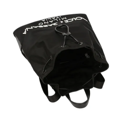 Logo Printed Drawstring Backpack