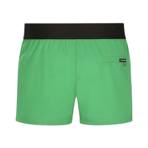 Logo-Waistband Swim Trunks