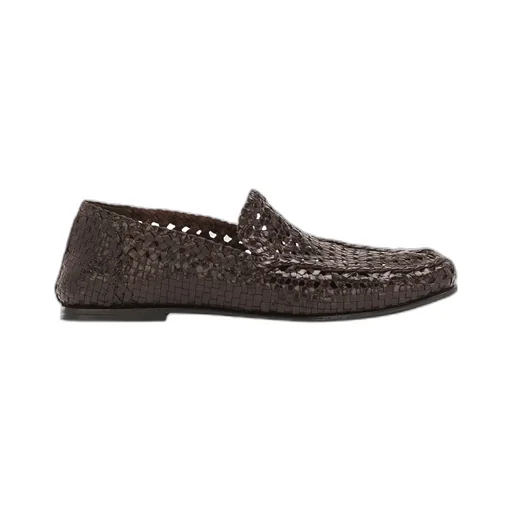 Hand-Woven Driver Loafers