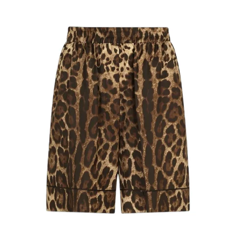 Leopard Print Shorts