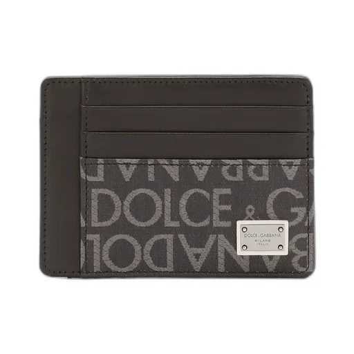 Coated Jacquard Card Holder