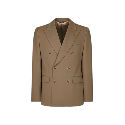 Double-Breasted Gabardine Jacket
