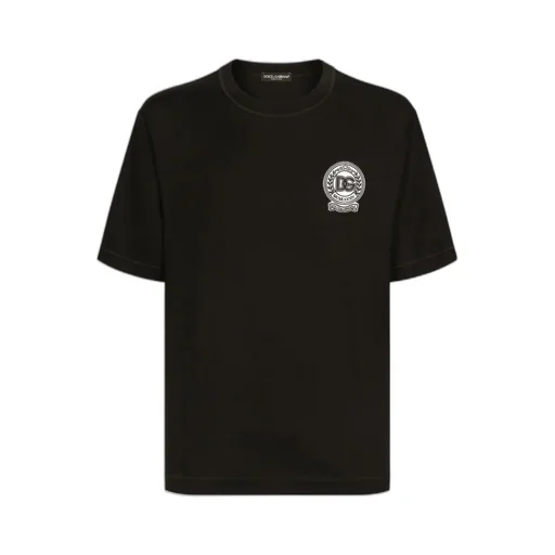 Logo Patch Crewneck T-Shirt