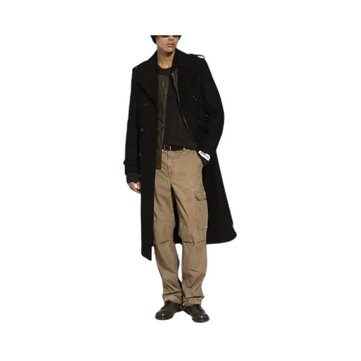 Wide Leg Cargo Trousers