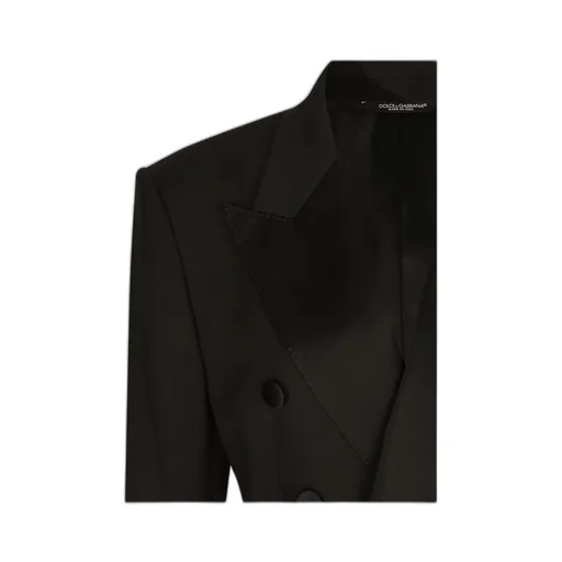 Double Breasted Cropped Jacket