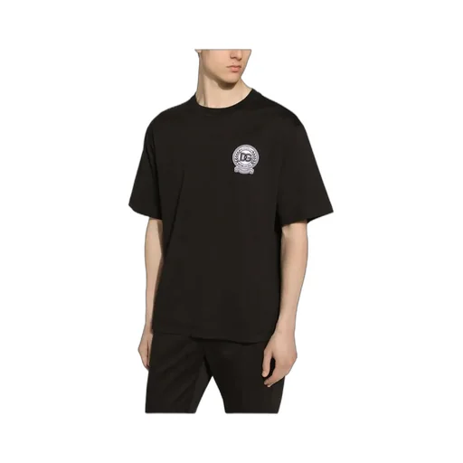 Logo Patch Crewneck T-Shirt