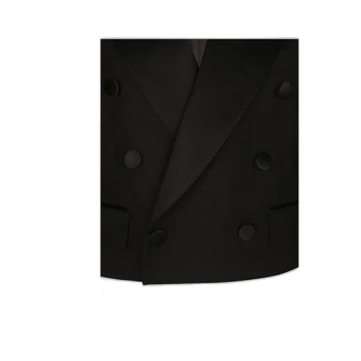 Double Breasted Cropped Jacket