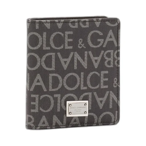 Coated Jacquard Bifold Card Holder