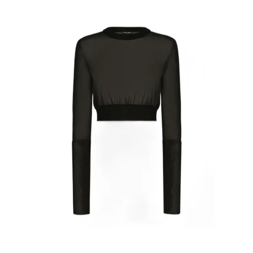 Crewneck Cropped Sweater