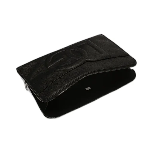 Large Loog Embossed Zipped Pouch