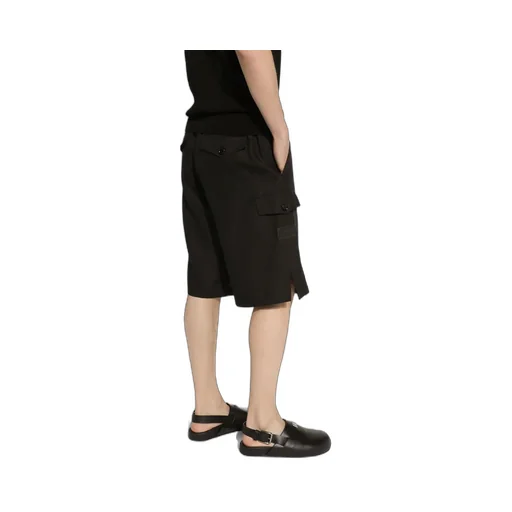 Logo Patch Cargo Shorts