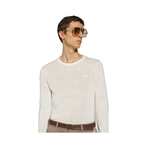 Branded Tag Crewneck Jumper