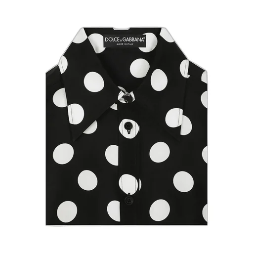 Mambo Polka Dot Print Shirt