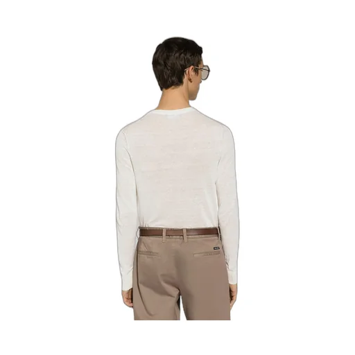 Branded Tag Crewneck Jumper