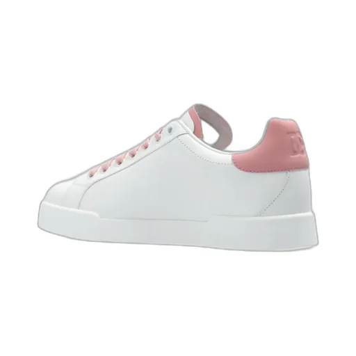 Portofino Dg Logo Perforated Sneakers