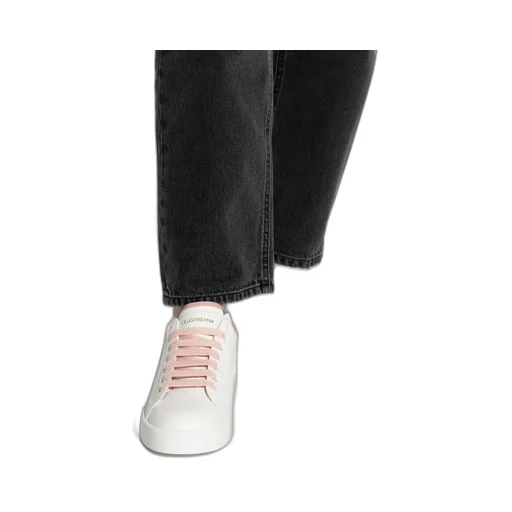 Portofino Dg Logo Perforated Sneakers