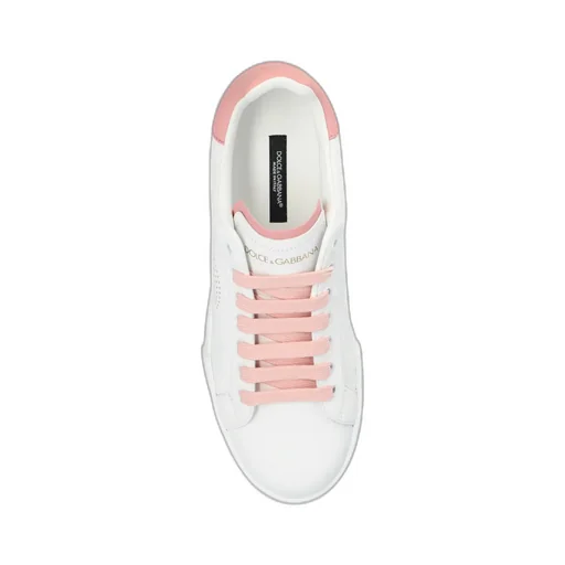 Portofino Dg Logo Perforated Sneakers