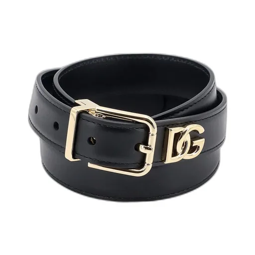 Dg Logo Plaque Buckle Belt