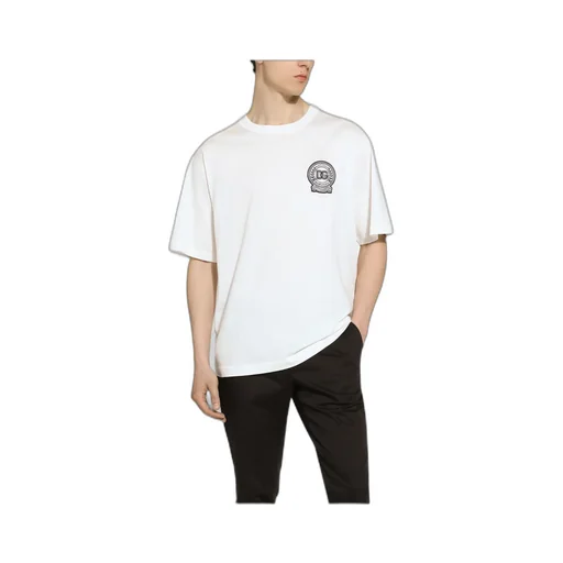 Logo Patch Crewneck T-Shirt