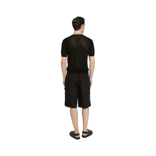 Logo Patch Cargo Shorts
