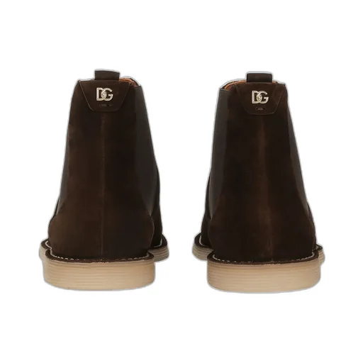 Round Toe Chelsea Boots