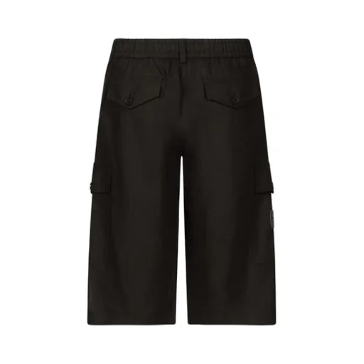 Logo Patch Cargo Shorts