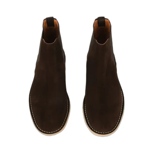 Round Toe Chelsea Boots