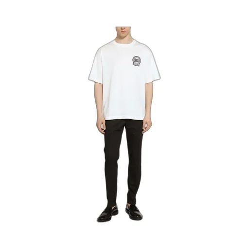 Logo Patch Crewneck T-Shirt