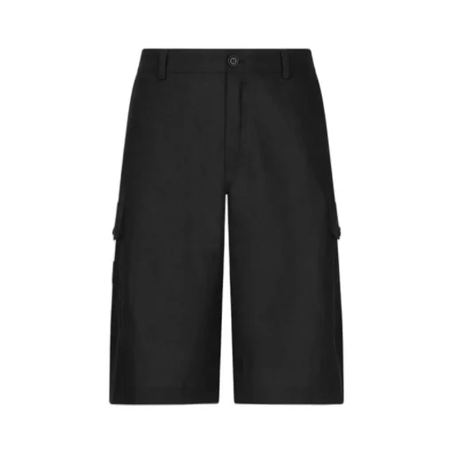 Logo Patch Cargo Shorts