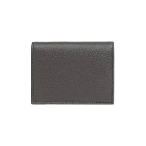 Logo Embossed Foldover Top Wallet
