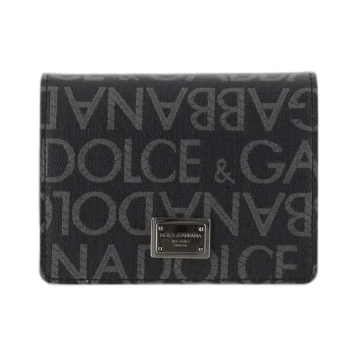 Logo Jacquard Card Holder