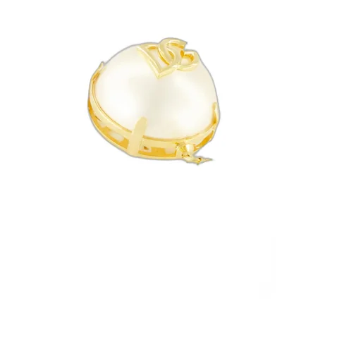 Dg Logo Pearl Earrings