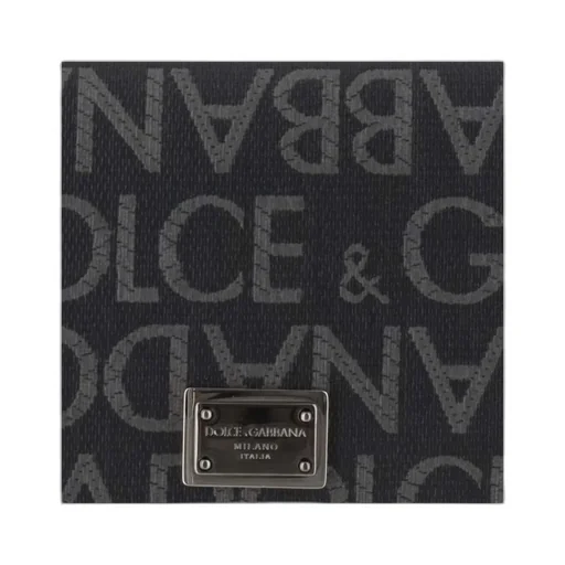 Logo Jacquard Card Holder
