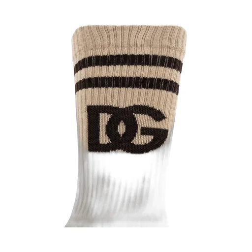 Logo Intarsia Socks