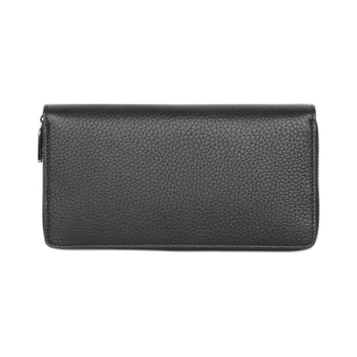 Dg Logo Embossed Zip-Around Wallet