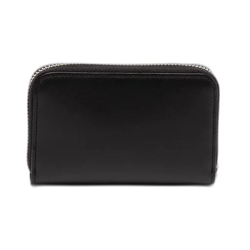 Logo-Embossed Zipped Wallet