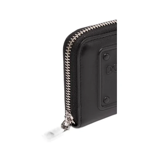 Logo-Embossed Zipped Wallet