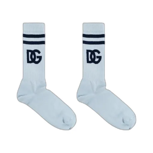 Logo Intarsia Socks