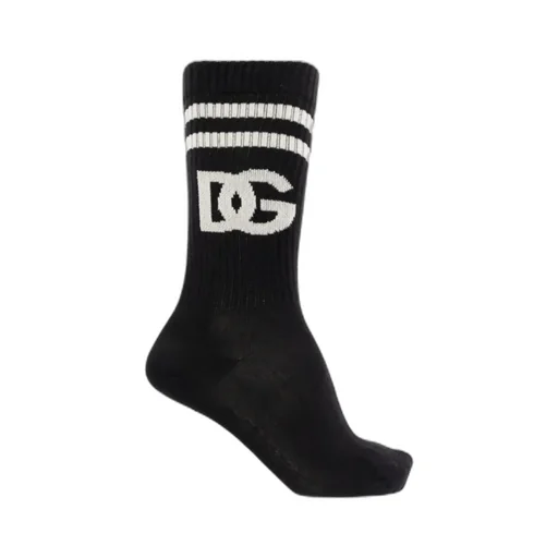 Logo Intarsia Socks