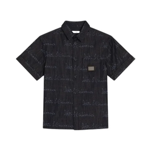 Denim Logo Shirt