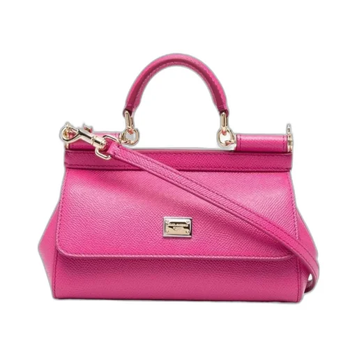 Dolce Sicily Sml Lthr Tote Bag