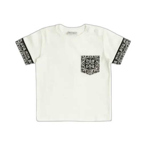 Majolica-Print Short-Sleeved Jersey T-Shirt